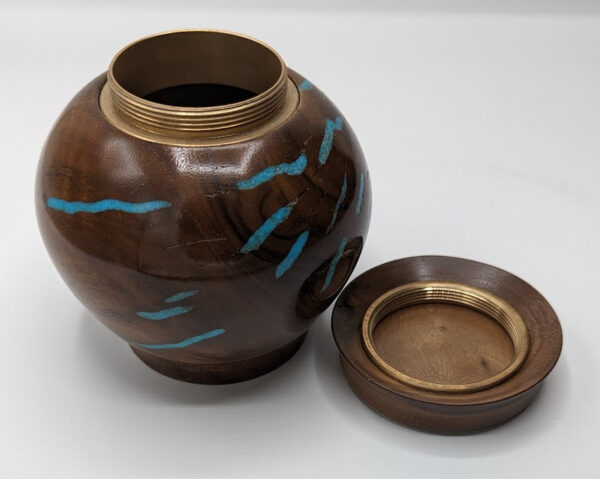Walnut Urn - Image 5